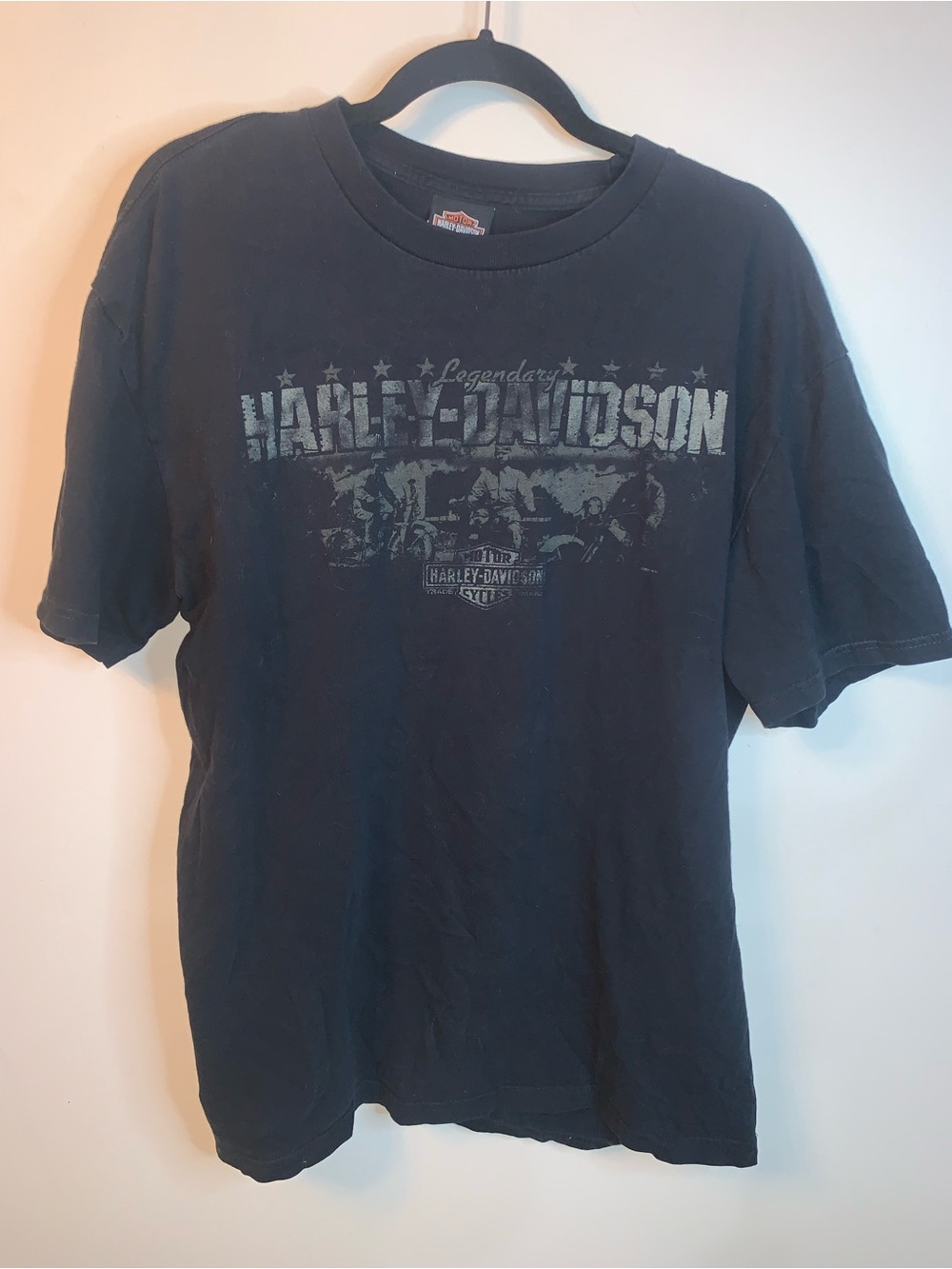 Harley Davidson Black Guitar T-Shirt XL